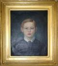 052201 OIL ON CANVAS 19TH C 18 X 14 PORTRAIT