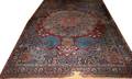 052192 KERMAN PERSIAN HANDMADE WOOL CARPET 148X 97