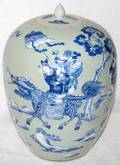 051280 CHINESE PORCELAIN JAR H 12 DIA 8