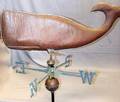 050146 SPERM WHALE COPPER WEATHERVANE EARLY 20TH C