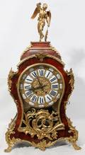 042223 JAPY FRRES BOULLE BRACKET CLOCK H 30 W 15