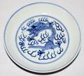 052218 CHINESE PORCELAIN SAUCERS H 1 14 DIA 6