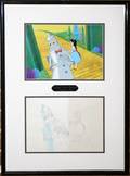 052207 DISNEY PRODUCTION CEL DOROTHY  TIN MAN 8 X