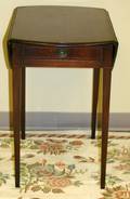 050227 MAHOGANY PEMBROKE TABLE MID 20TH C H 27