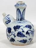 042243 CHINESE PORCELAIN BRUSH WATER VESSEL H 5