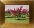 032243 JANE BELLOWS OILBOARD 11 X 14 MAGNOLIA TREES