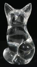 031257 STEUBEN GLASS FOX H 3