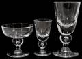 031254 STEUBEN TEARDROP STEMWARE 16 PIECES