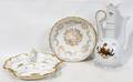030195 FRENCH  GERMAN PORCELAIN GROUPING THREE PCS