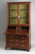 George III mahogany secretary desk ca 1770