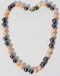 122275 TAHITIAN 10MM MULTICOLOR PEARL NECKLACE L 16