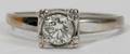 060286 12 CT DIAMOND SET 14 KT WHITE GOLD RING