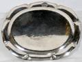 051355 PERUVIAN STERLING SILVER TRAY W 15 12 L 20