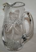 040288 WATERFORD CRYSTAL PITCHER H 7 34 L 5 12