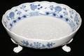 031274 MEISSEN BLUE ONION PORCELAIN DRAIN BOWL H 3