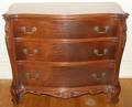 031286 GEORGIAN STYLE MAHOGANY CHEST OF DRAWERS H 31