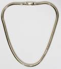 030260 14KT WHITE GOLD CHOKER NECKLACE 39 GRAMS L 15