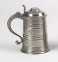 Philadelphia pewter tankard17951819