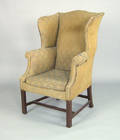 Philadelphia Chippendale style mahogany easy chair ca 1900