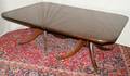 012285 BAKER FURNITURE CO MAHOGANY DINING TABLE 81