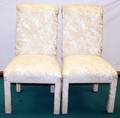 012284 HENREDON UPHOLSTERED SIDE CHAIRS EIGHT