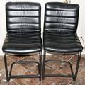 012271 CALSTYLE FURNITURE CO LEATHERMETAL BARSTOOLS