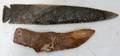 010282 AMERICAN INDIAN CARVED SPEAR POINTS