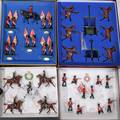 060297 W BRITAINS LEAD TOY SOLDIERS TROOPING COLOUR