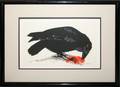052300 DALE DEARMOND LITHO 9 X 14 RAVEN TREASURE