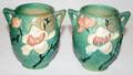 052312 ROSEVILLE MAGNOLIA VASES TWO 864 H 4