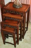 050292 CHINESE NEST OF 4 TABLES H 1627 W 1118