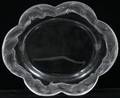 032297 LALIQUE CRYSTAL CENTERPIECE FISH DESIGN W 9