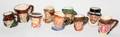 030311 ROYAL DOULTON MINIATURE CHARACTER JUGS EIGHT