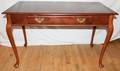 020303 QUEEN ANNE STYLE MAHOGANY WRITING DESK H 30