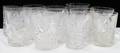012313 AMERICAN CUT GLASS TUMBLERS ANTIQUE 12 TOTAL