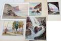012304 FREDERICK A SCHNAPLE SCENIC WATERCOLORS 5