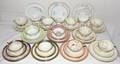 010336 BAVARIAN GERMAN TEACUPS SAUCERS  PLATES 42