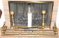 122332 FEDERAL STYLE BRASS FIRE SET C 1900 FOUR