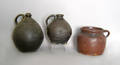 Two redware jugs