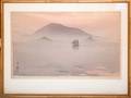 052342 HIROSHI YOSHIDA COLOR WOODBLOCK PRINT 9 X 14