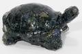 050325 8100 CT CARVED SAPPHIRE TURTLE H 1 12 L 3
