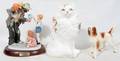 050346 PORCELAIN GROUPING NO STRINGS ATTACHED DOG