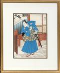 042387 TOYOKUNI JAPANESE WOODBLOCK PRINT 1840  1853