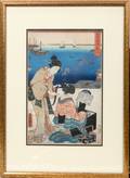042386 HIROSHIGE AND TOYOKUNI III WOOD BLOCK PRINT 13