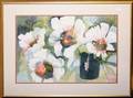042366 FLORAL WATERCOLOR LATE 20TH CENTURY 21 X 29