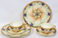 041407 HAVILAND PORCELAIN TEACUPS SAUCERS  PLATES