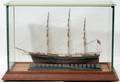 041391 MODEL OF A THREE MASTED SCHOONER ENCASED 10