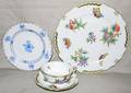 031374 HEREND QUEEN VICTORIA CUP SAUCER PLATE 
