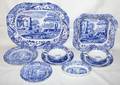031369 SPODE ITALIAN PATTERN BLUE  WHITE EARTHENWARE