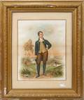 030321 JOHN MCGREADY COLORED ENGRAVING ROBERT BURNS
